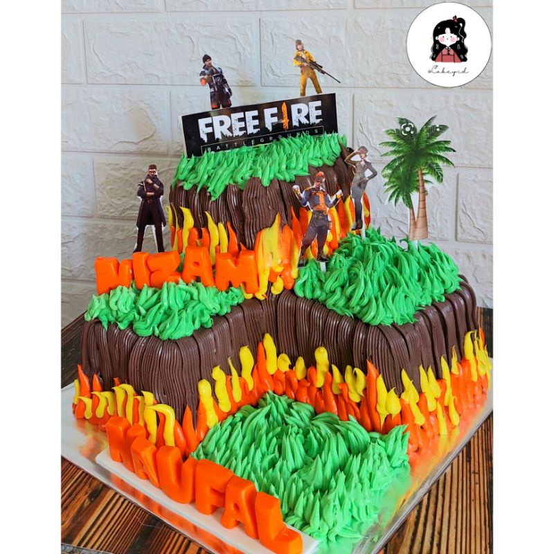 

Kue Ulang Tahun Karakter Free Fire (butter 22cm)