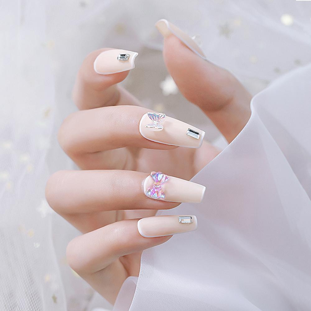Timekey 102pcs Ornamen Pita Kristal Aurora Flatback 3D 13 Model Untuk Dekorasi Nail Art A3K2