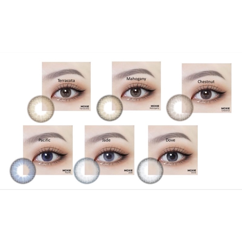 Softlens X2 MOXIE 14,5 MM Normal By X2 Exoticon / Soflen Moxie / Moxie By X2 Exoticon