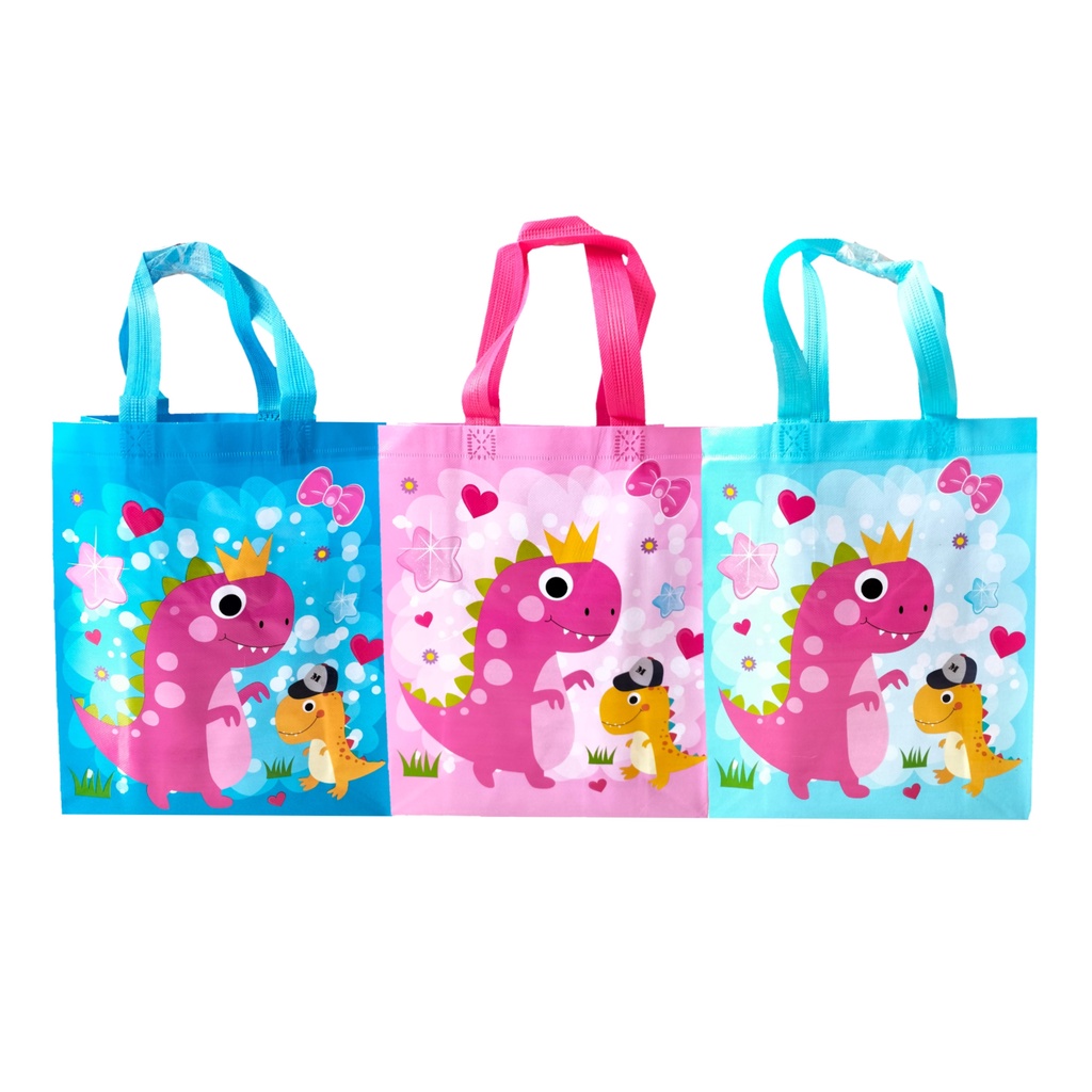 

Tas souvenir ultah anak Dinosaurus / Goodie Bag ulang tahun