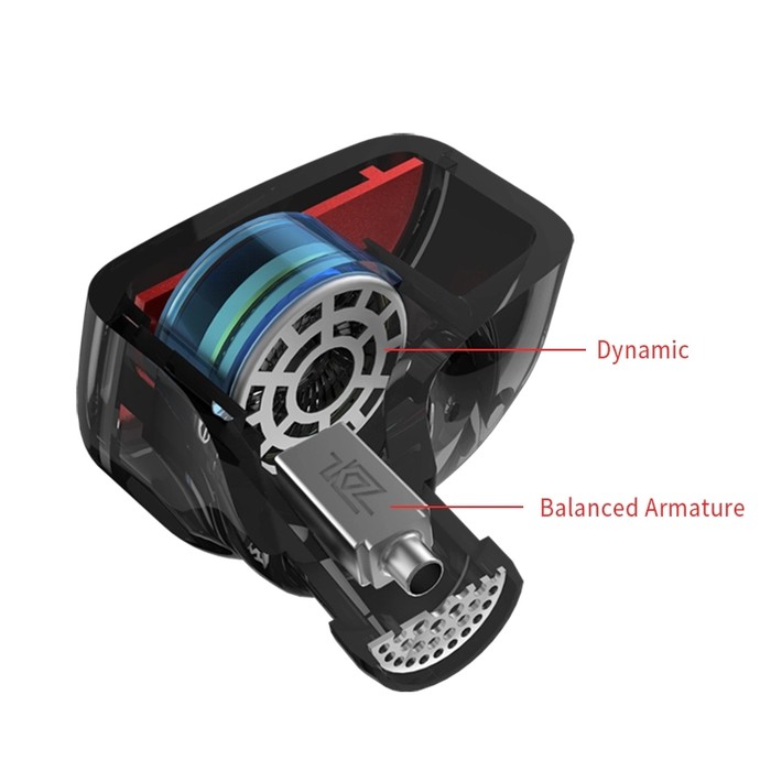 KZ Knowledge Zenith ES4 - 1 BA and 1DD