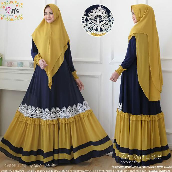 Super Brand Fest Gamis Syari Wanita Muslimah Terbaik Zahwa Recommended