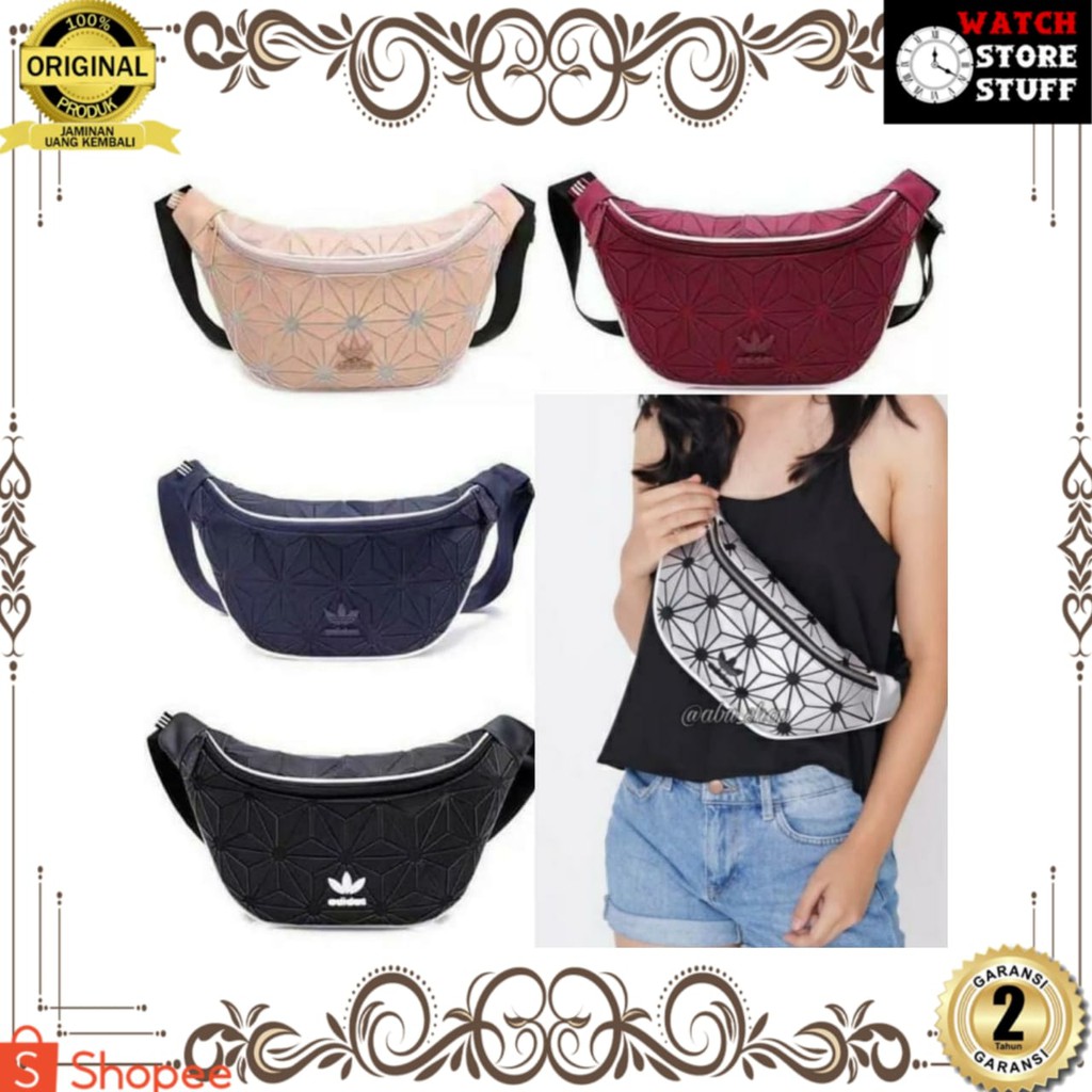 [TAS ADIDAS WANITA ORIGINAL FO]TAS WANITA ADIDAS WAIST BAG ISSEY MIYAKE