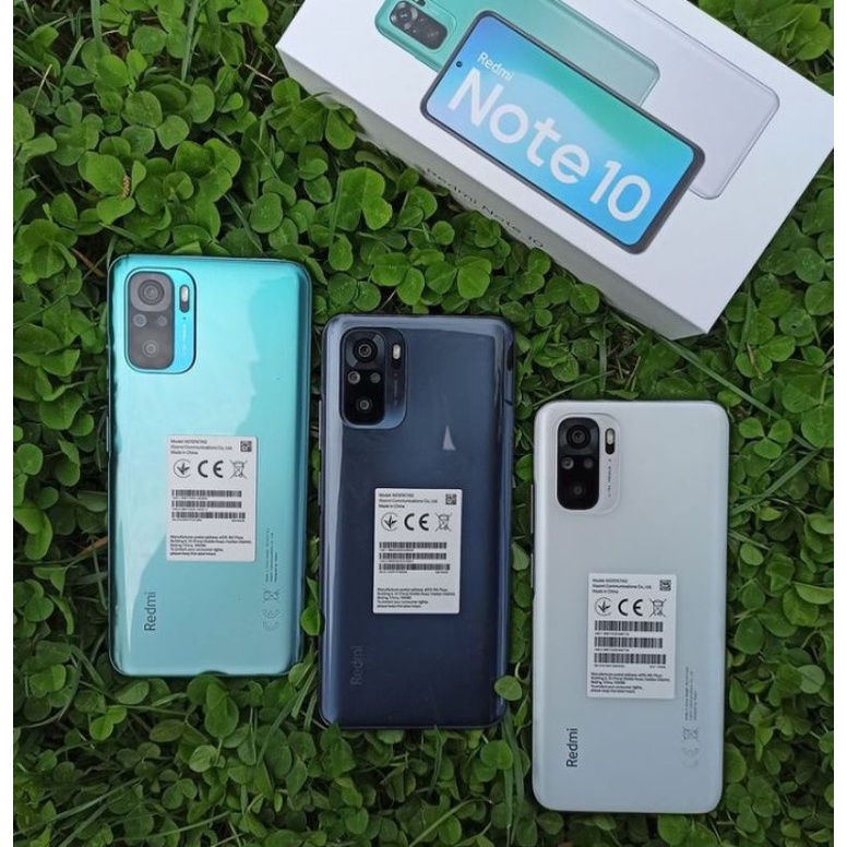 REDMI NOTE 10 RAM 4/64GB SECOND [BEKAS PEMAKAIAN] 100℅ ORIGINAL