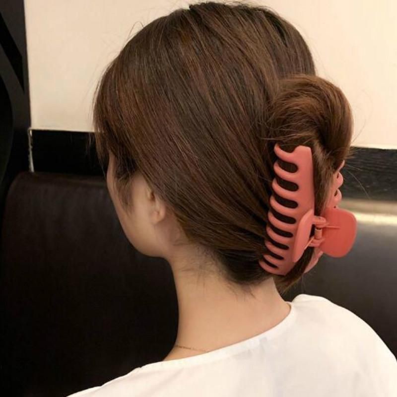 Jedai Rambut Ori Jepit Rambut Korea Besar 11cm Praktis Aksesoris Fashion / Jepit Rambut Besar Polos / jepitan rambut Jumbo Gigi 9 korea