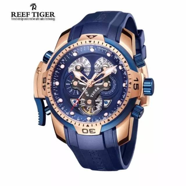 JAM TANGAN REEF TIGER AUTOMATIC AURORA CONCEPT ORIGINAL RESMI