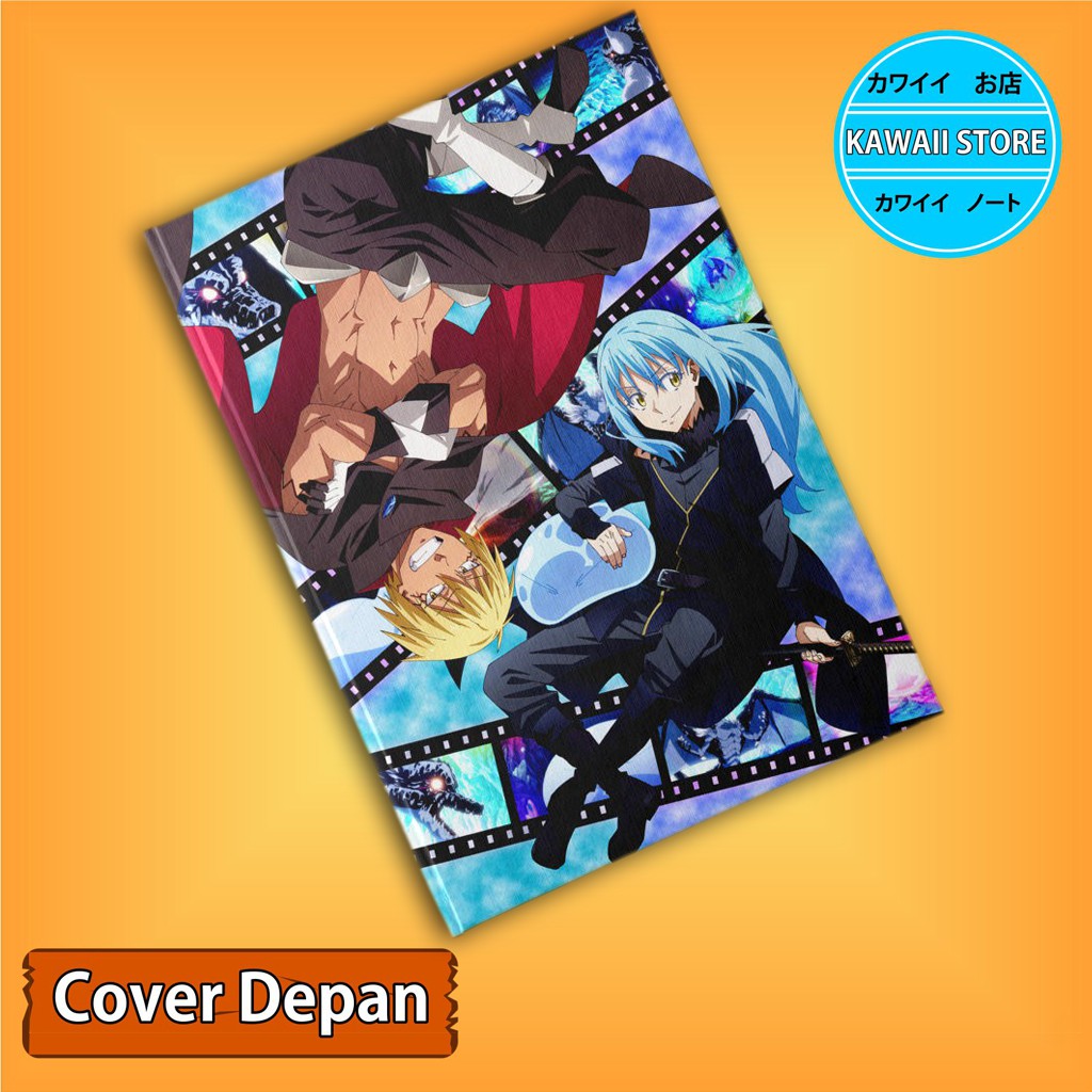 

Notebook / Pocket book Hard Cover Anime Tensei Shitara SLIME RIMURU F uk A5 & A6 / Notes Book