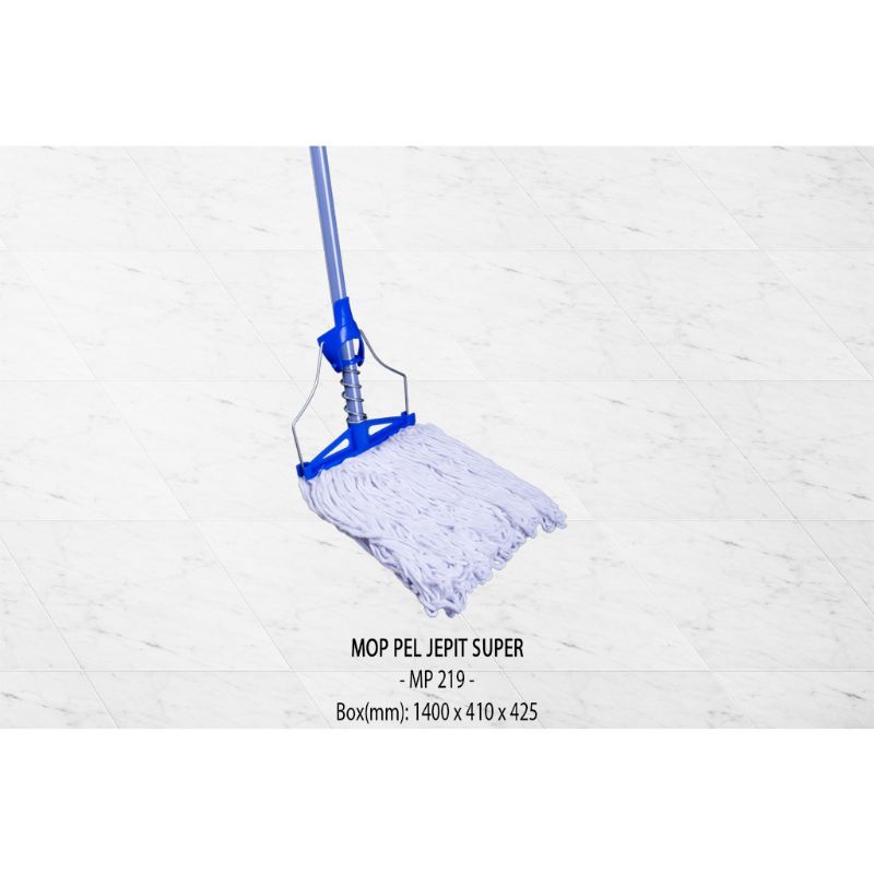 Mop lantai Pel Jepit super Bongkar pasang
