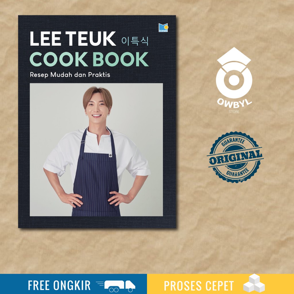 Buku Lee Teuk Cooking Book