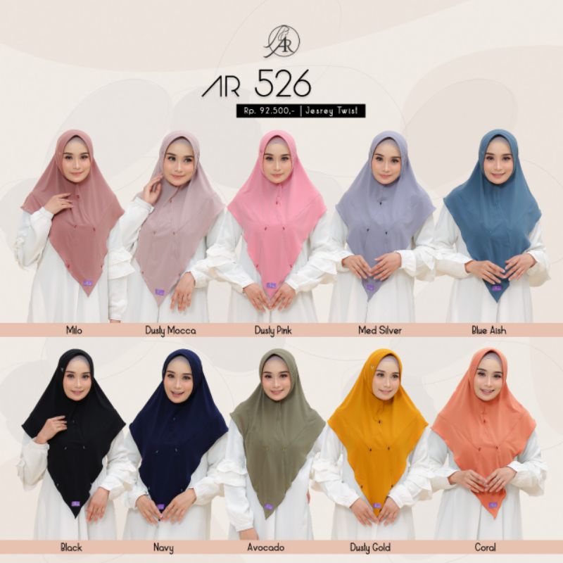 Hijab ArRafi AR 526 | Hijab Instan | Hijab ArRafi