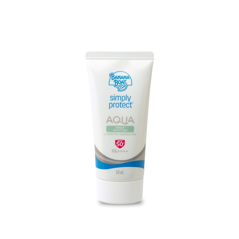 

Banana Boat Simply Protect Aqua Daily Moisture Sunscreen Lotion SPF50+ 50ml