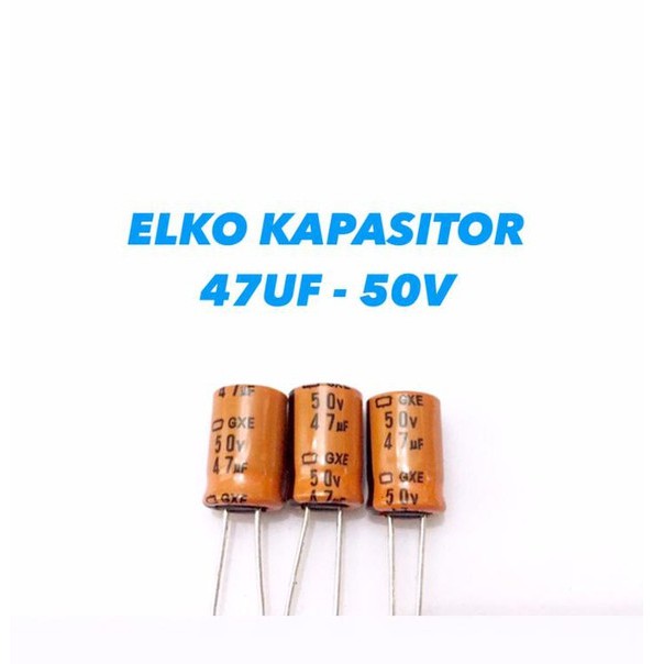 ELKO KAPASITOR 47UF - 50V