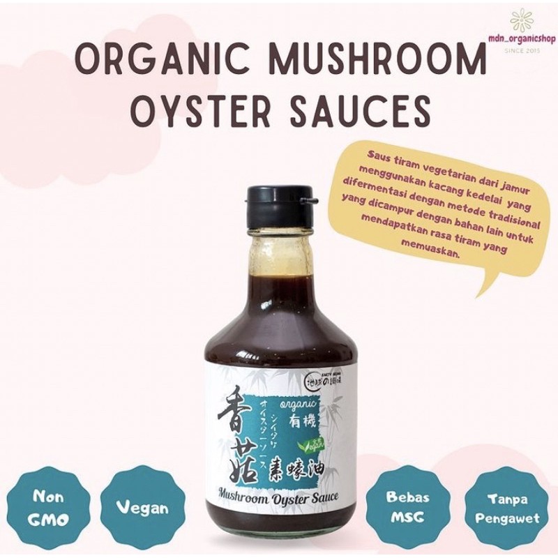 

Earth Organic Mushroom Oyster Sauce 300ml
