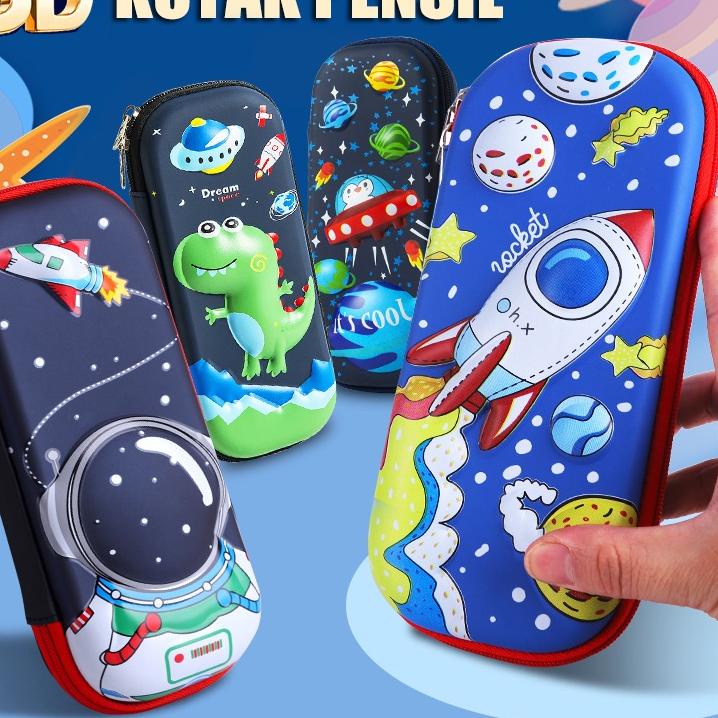 

⚡erbu Kejutan Kotak Pensil 3D Bahan EVA Anti Air - Kotak Pensil Anak Import Karakter Lucu - Tempat Pensil Timbul 3D karakter Rabbit Dino Astronot Rocket Kotak timbul tempat pensil anak laki laki produck vyralral