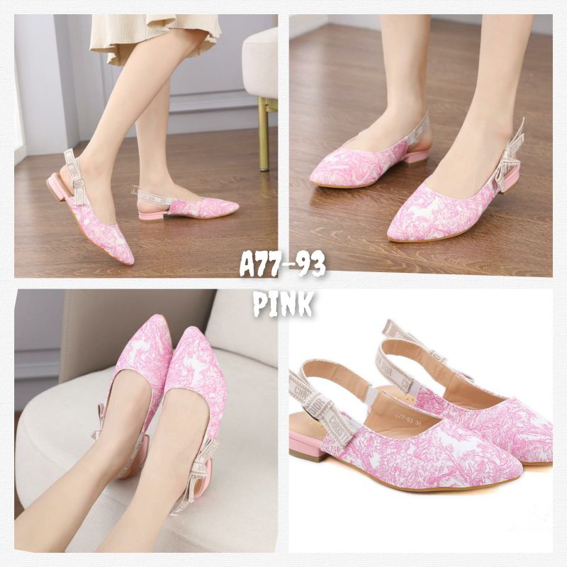 Sepatu sendal wanita import kode  A77-93