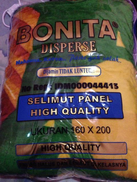 Selimut Bonita (160x200) Di Jamin Tidak Kecewa.!