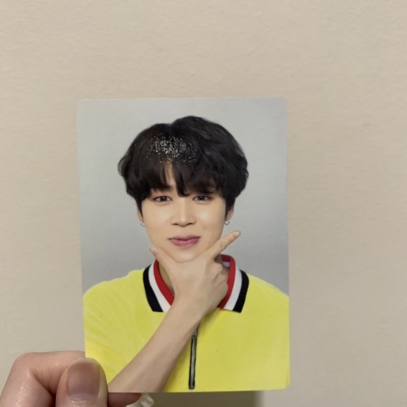 [OFFICIAL] BTS LOVE YOURSELF WORLD TOUR JAPAN EDITION - JIMIN MINI PHOTOCARD