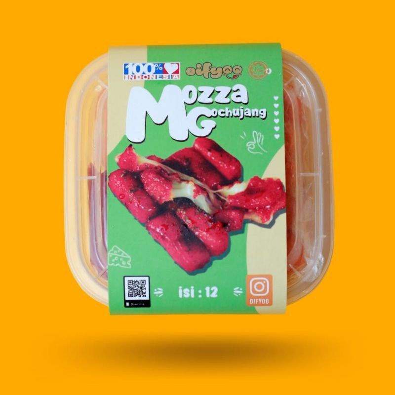 

OIFYOO MOZZA GOCHUJANG | Mozzarella Goreng + Saus Gochujang