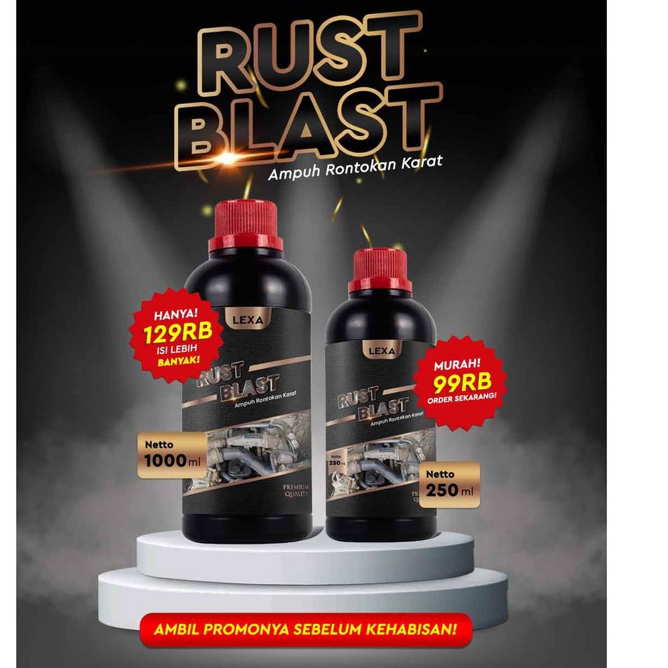 Ready Stock✣↓ LEXA Rust Remover / LEXA Rush Blast. Penghilang Noda Kerak Dan Karat W73 ✱