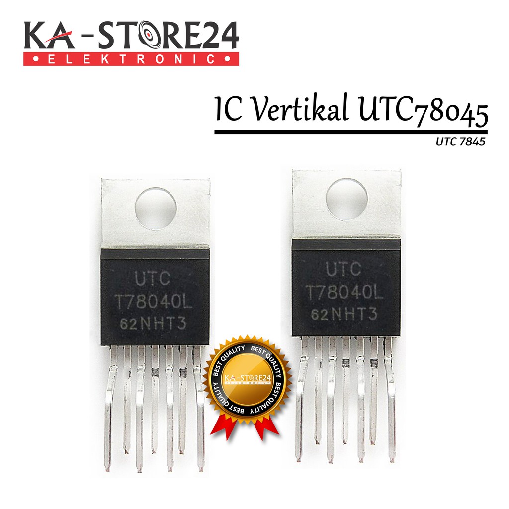 IC Vertikal TV UTC78040 Original Penggant LA78040