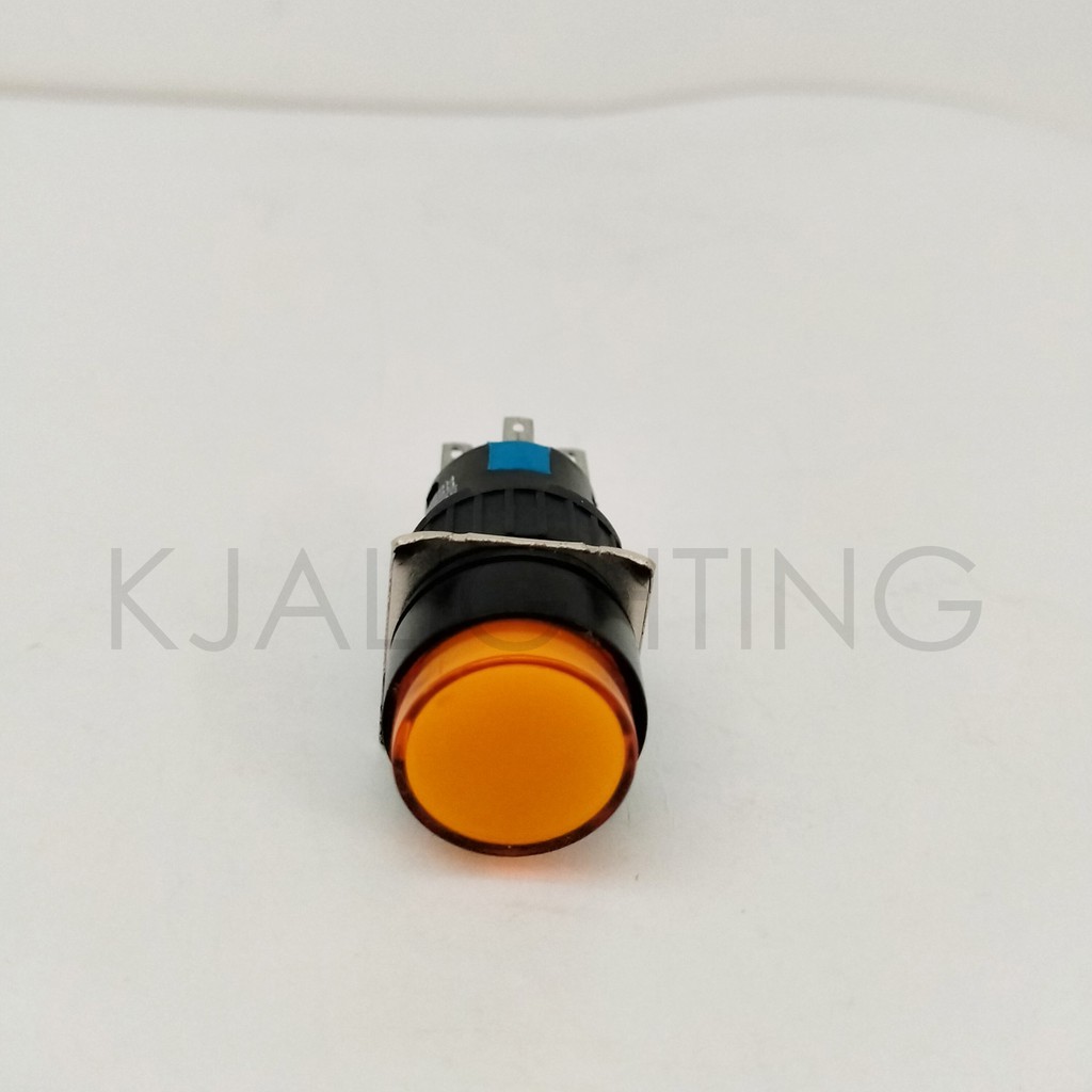 Push Button - Lampu Panel Indikator 24DVC 16MM Merah,Hijau,Kuning