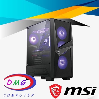 MSI MAG FORGE 101M Tempered Glass Gaming Case