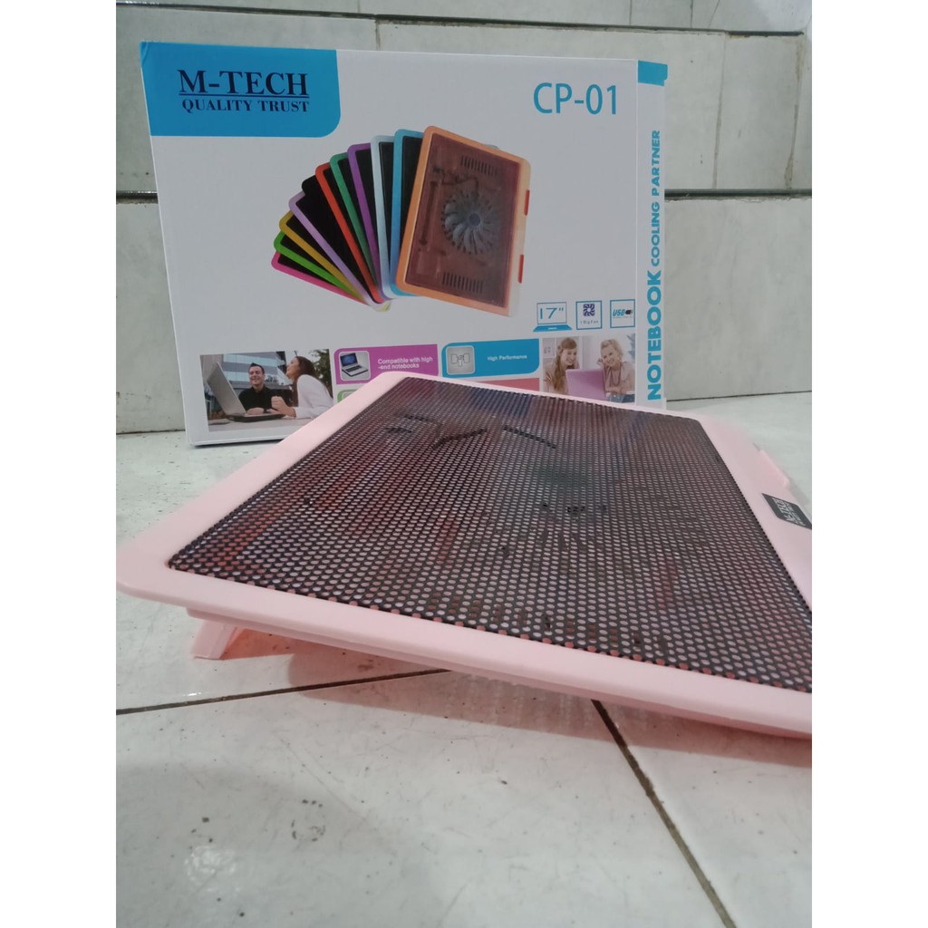 M-Tech CP 01 Notebook Cooling Pad Big Fan Black