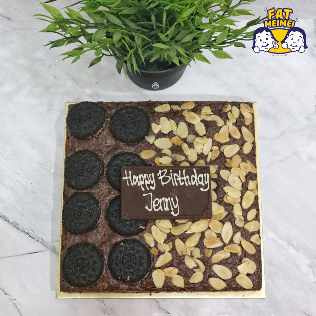 

Fudgy Brownies - 20CM x 20CM / Kue Basah / Hampers / Hadiah / Kado