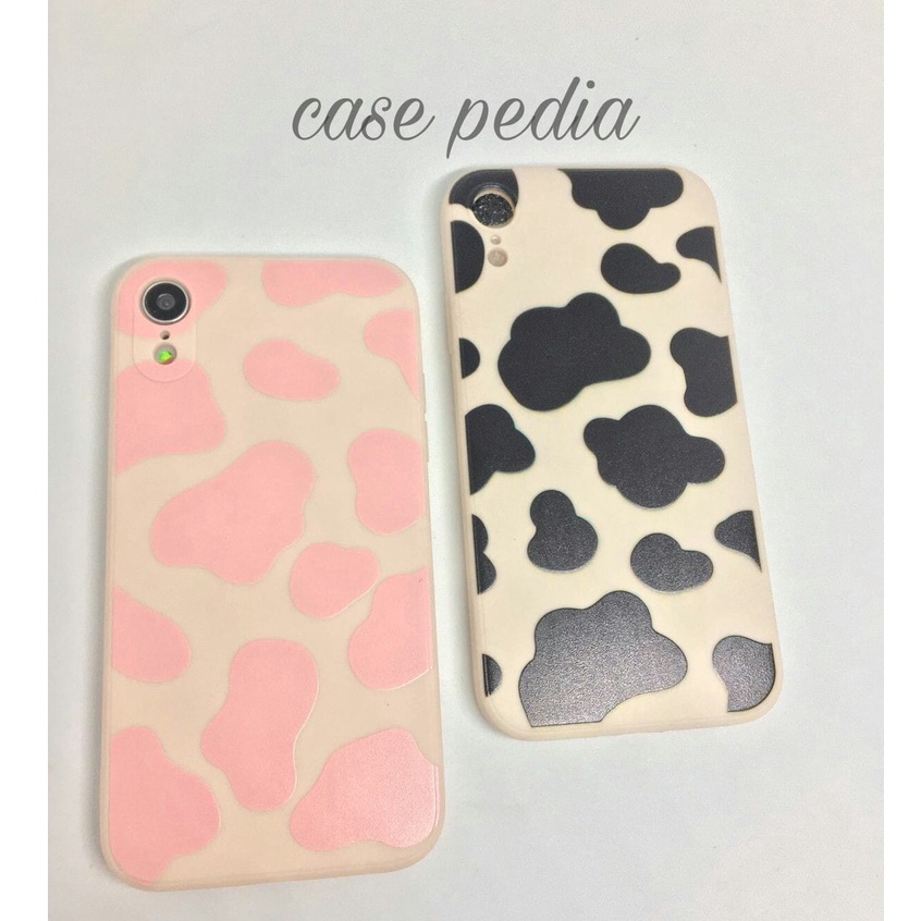 Soft Case Cow REALME C25 C25S C21 C20 C21Y C15 C12 C11 C3 C2 C1 C30 C31 C35 Realme 2 5 5s 5i 6 6s 6i 8 9 9i  Pro Silikon Casing Square