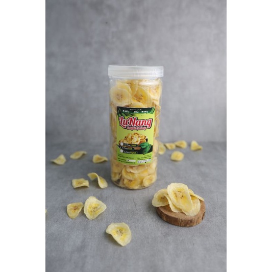 

keripik pisang kepok atau gajeh LuNang kemasan PREMIUM
