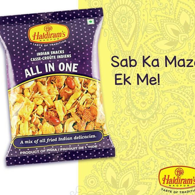 

langsung order saja] All in One 150gr / Snack Haldirams / Namkeen / Indian Snack