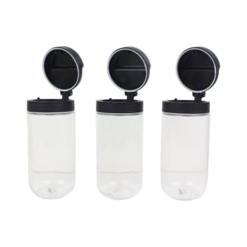 INFORMA Selina 800 Ml Set 3 Pcs Stoples - Hitam