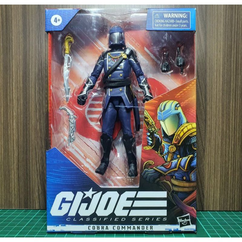 cobra commander figure GI Joe classified series