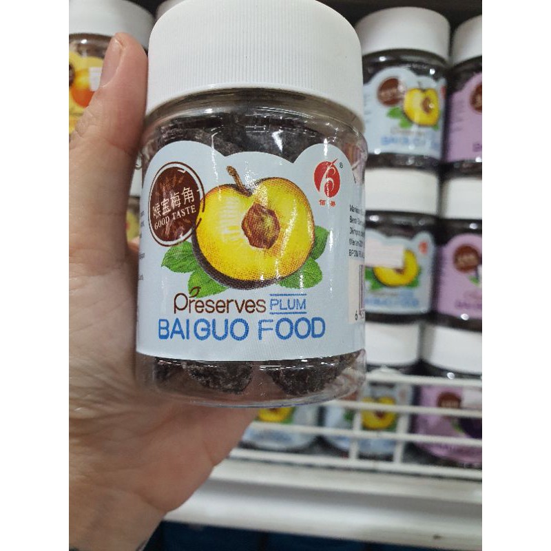 

baiguo manisan plum madu 90gram