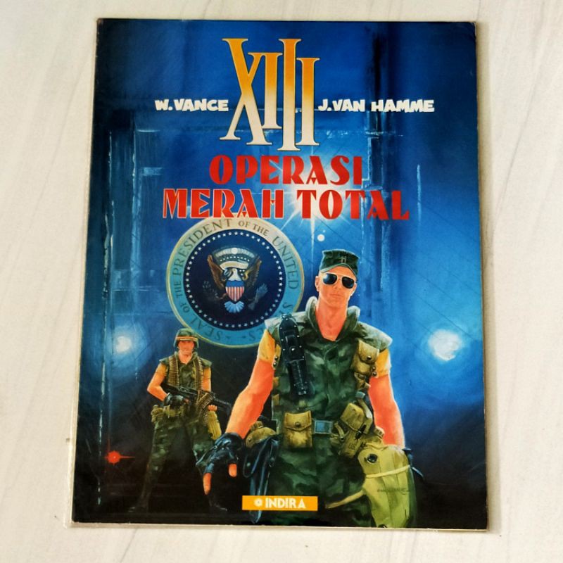 Komik XIII OPERASI MERAH TOTAL