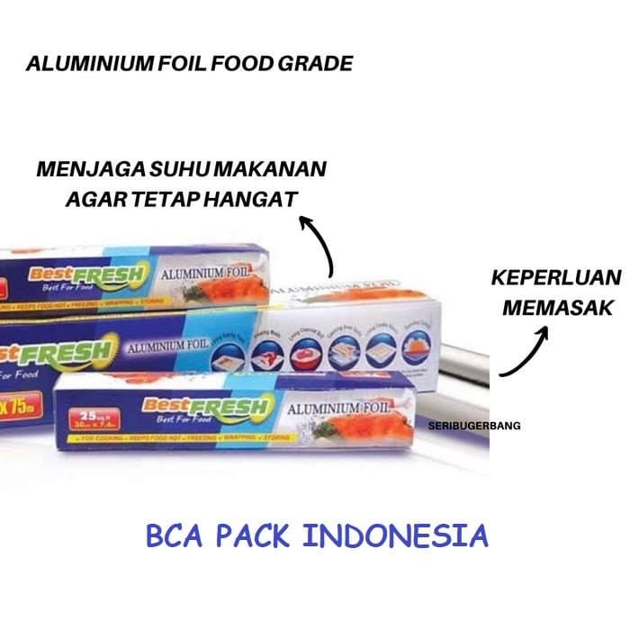 Best Fresh Aluminium Foil 45cm x 7.6m