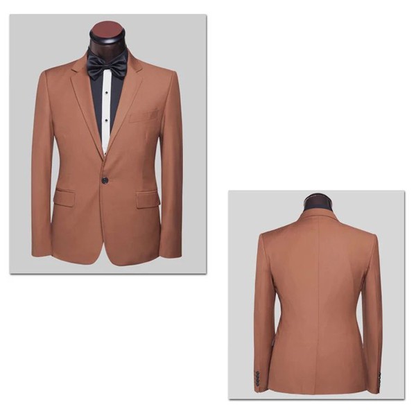 BLAZER PRIA SLIMFIT NEW CAPUCINO COKLAT STYLE KOREA HIGH TWIST ORIGINAL NIKAYU