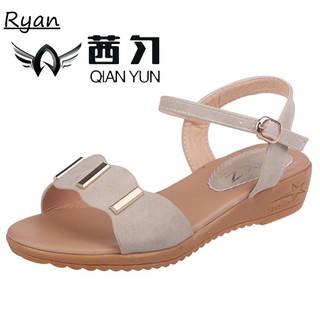 zzz 2021 sandal  baru Perempuan Xia hak  tinggi  sandal  