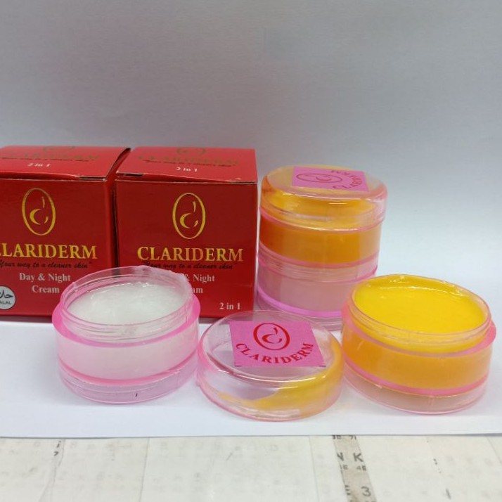 CREAM CLARIDERM SUSUN 2IN1 ecer