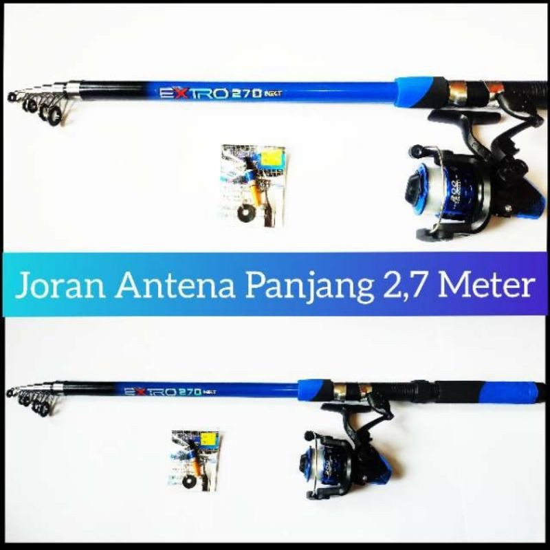 Set pancing Audrey 5bb Joran panjang 2,7 meter