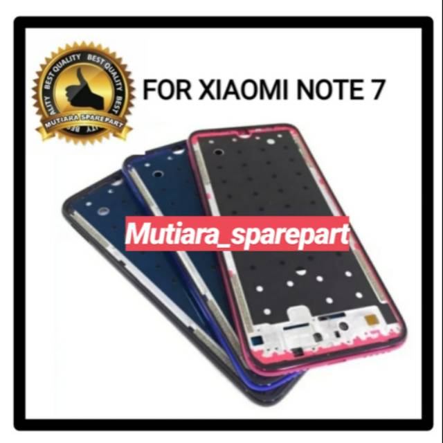 FRAME TULANG TENGAH LCD XIAOMI REDMI NOTE 7