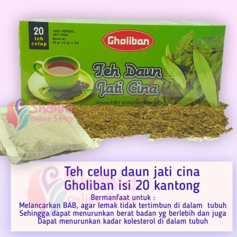 

TEH CELUP JATI CINA GHOLIBAN ISI 20 KANTONG
