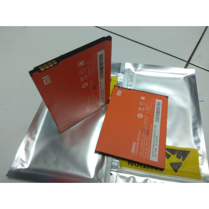 BATERAI BATTERY BATRE REDMI NOTE Bm 42 / NOTE 1 BM42 ORI BATERAI