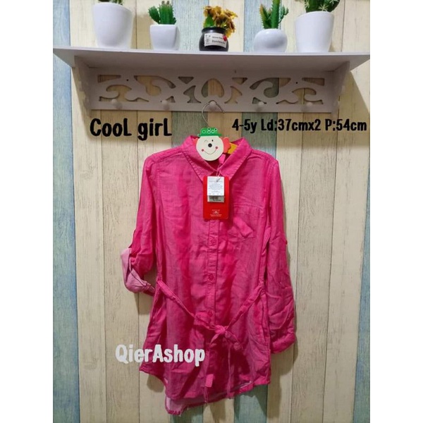 tunik denim cool girl/cool kids