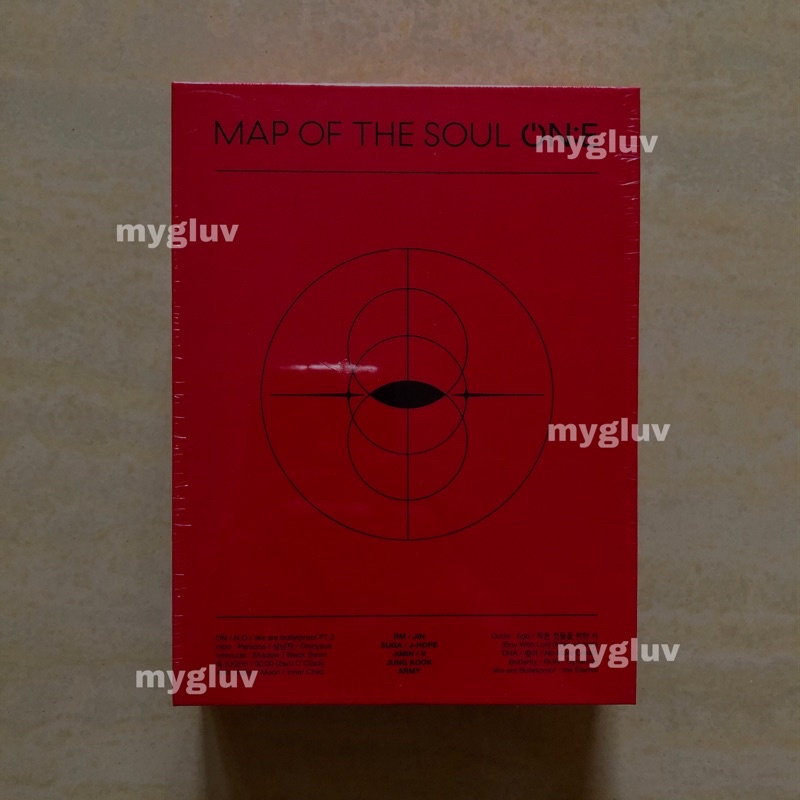 BTS MAP OF THE SOUL ON:E DVD