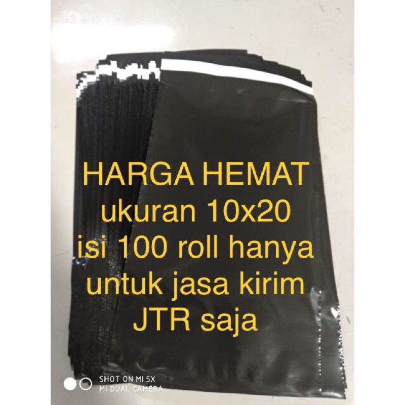 

Hemat uk 10x20 perball isi 100 roll ( 10.000 pcs) Grade / Kualitas B khusus JTR dan gojek instan