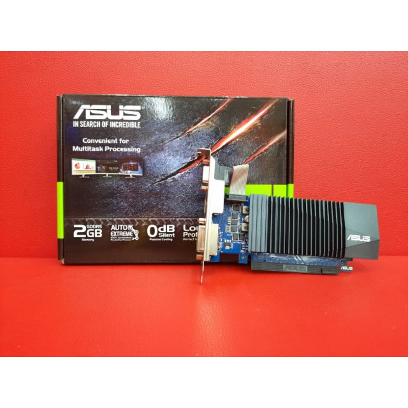 Ready New VGA Card PCI Express Asus NVIDIA GEFORCE GT 710 2GB GT710 Termurah Bergaransi Resmi 3Tahun