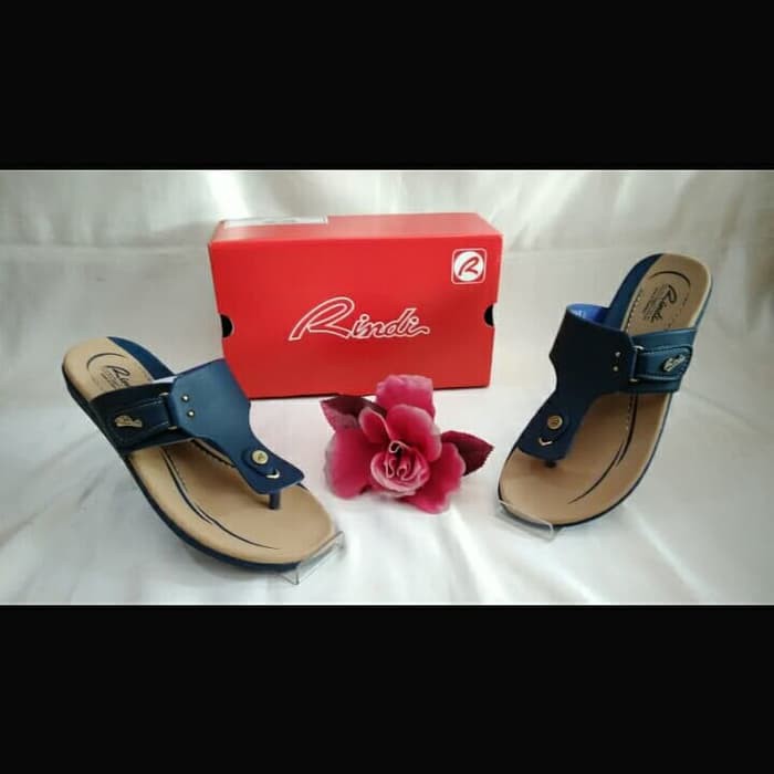 SANDAL WANITA RINDI KP243 BIRU