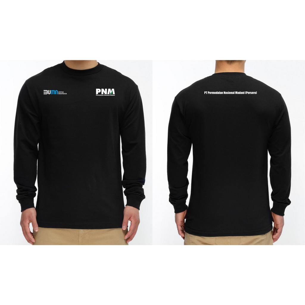 T-SHIRT KAOS LENGAN PANJANG PT PNM PERSERO