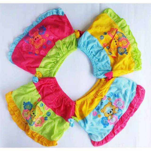 Rok Bayi Tutu Renda Branded PIP MIM Pants Rainbow Rainbow alexa